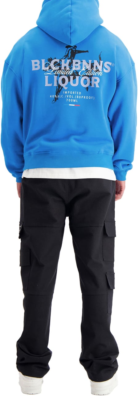 Black Bananas Liquid Hoodie Blauw