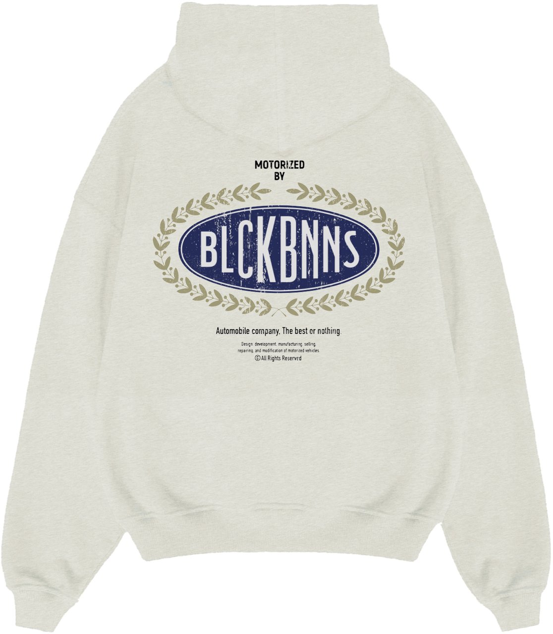 Black Bananas Automobile Hoodie Beige
