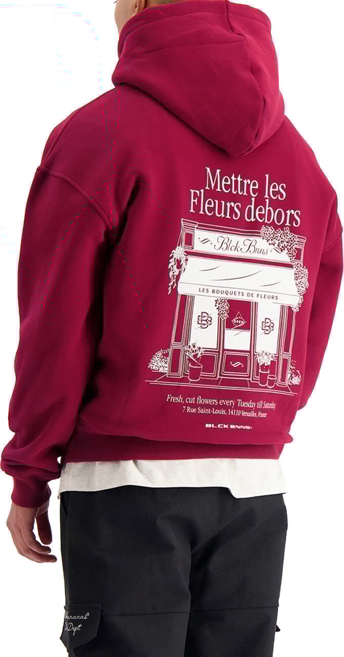 Black Bananas Les Fleur Hoodie Rood