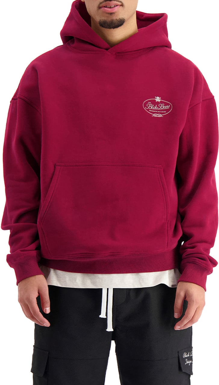 Black Bananas Les Fleur Hoodie Rood