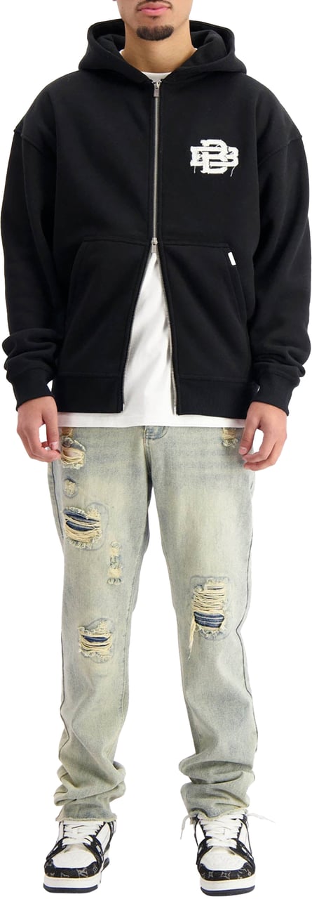 Black Bananas Hoodie Zwart