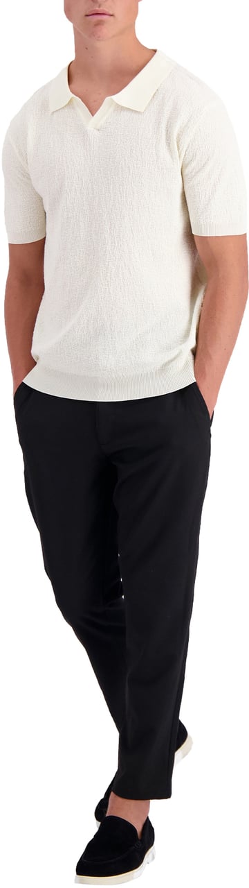 Black Bananas Soft Touch Polo Wit