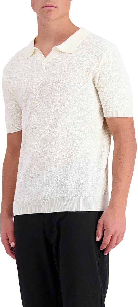 Black Bananas Soft Touch Polo Wit