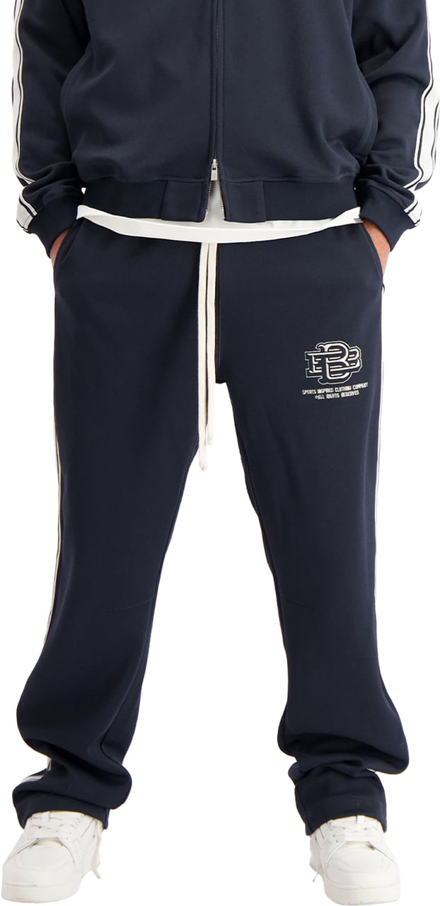 Black Bananas Monogram Trackpants Blauw