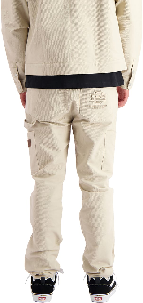 Black Bananas Twill Worker Pants Beige