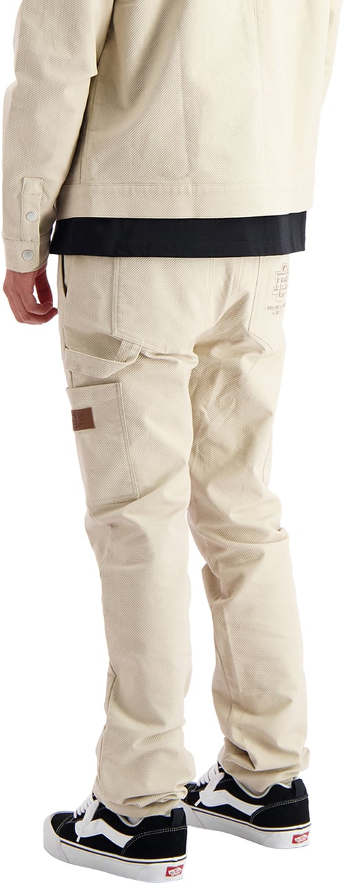 Black Bananas Twill Worker Pants Beige