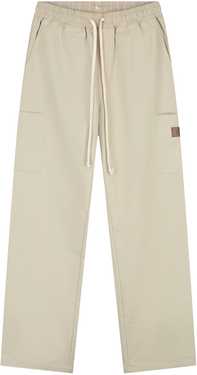 Black Bananas Twill Worker Pants Beige
