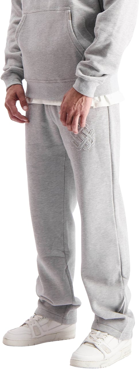 Black Bananas Monogram Broek Grijs