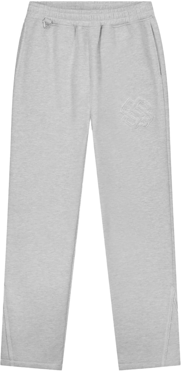 Black Bananas Ripped Monogram Sweatpants Grijs