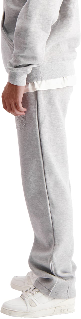 Black Bananas Ripped Monogram Sweatpants Grijs