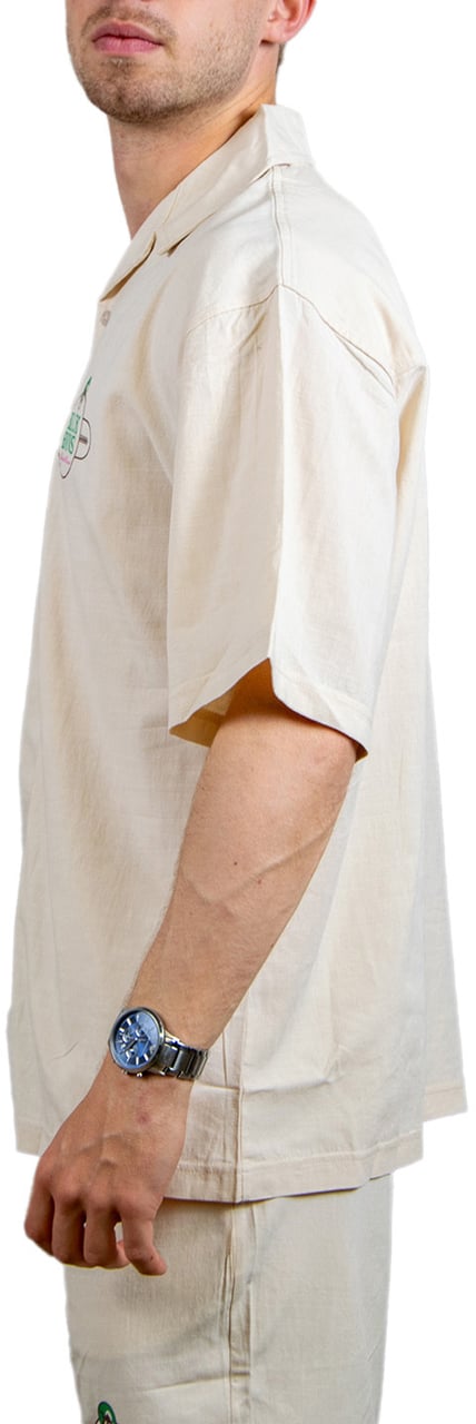 Black Bananas Black Bananas Nomad Linen Shirt Beige