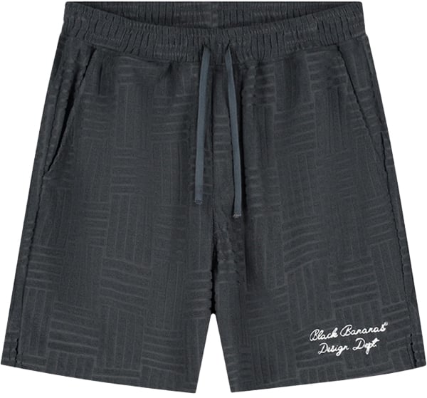 Black Bananas Black Bananas Terry Resort Shorts Blauw