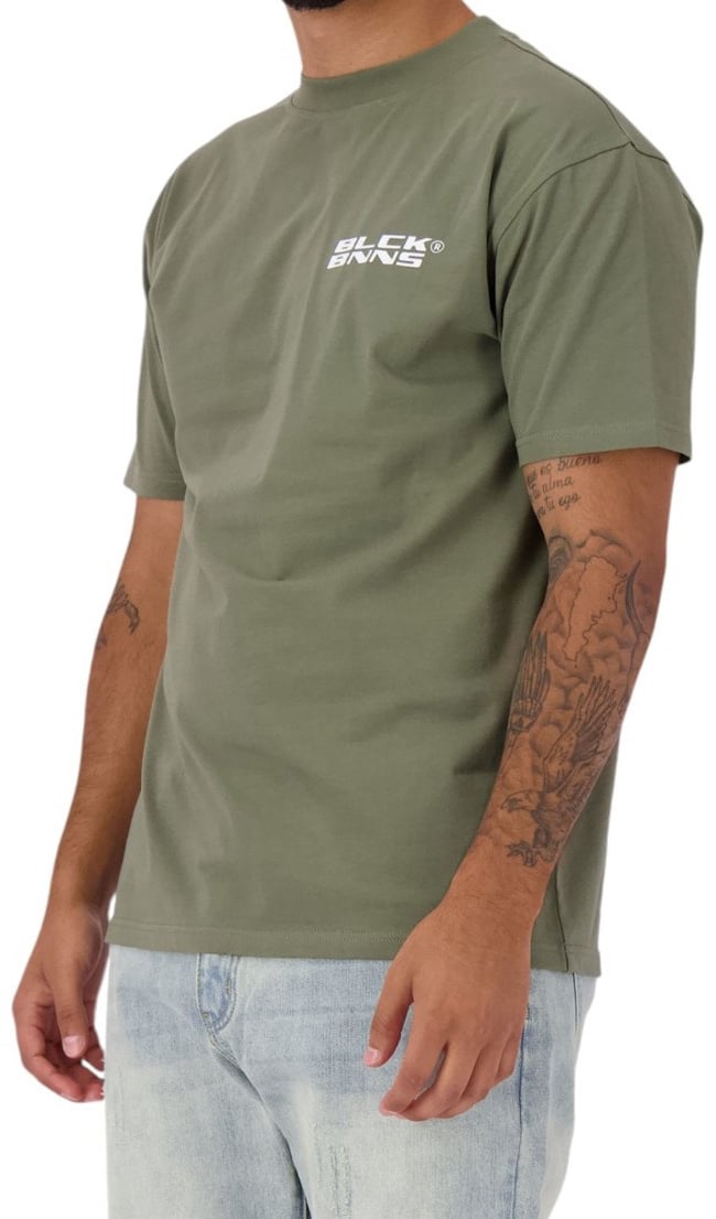 Black Bananas Heren T-Shirt Groen