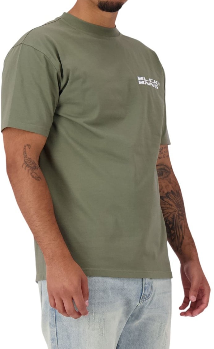 Black Bananas Heren T-Shirt Groen
