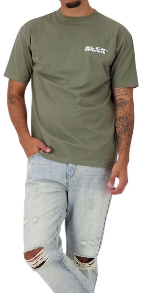 Black Bananas Heren T-Shirt Groen