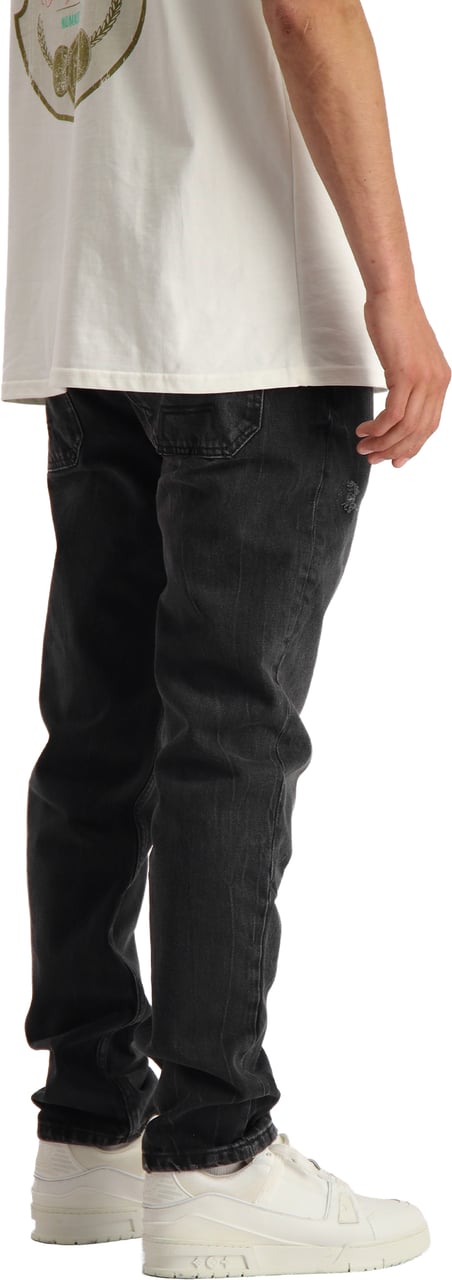 Black Bananas DESTROYED DENIM Zwart