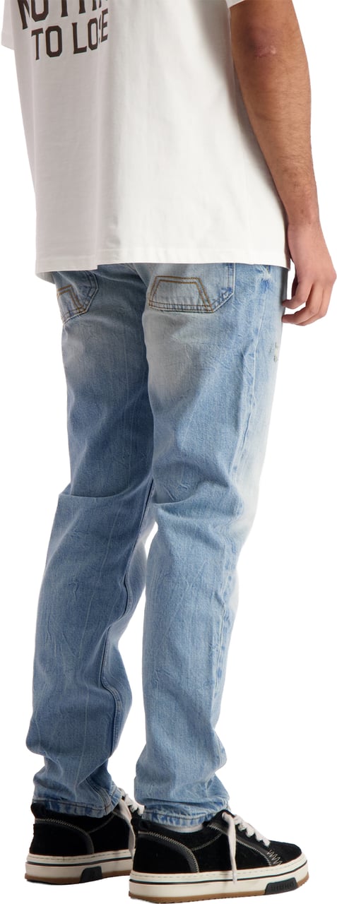 Black Bananas DESTROYED DENIM Blauw