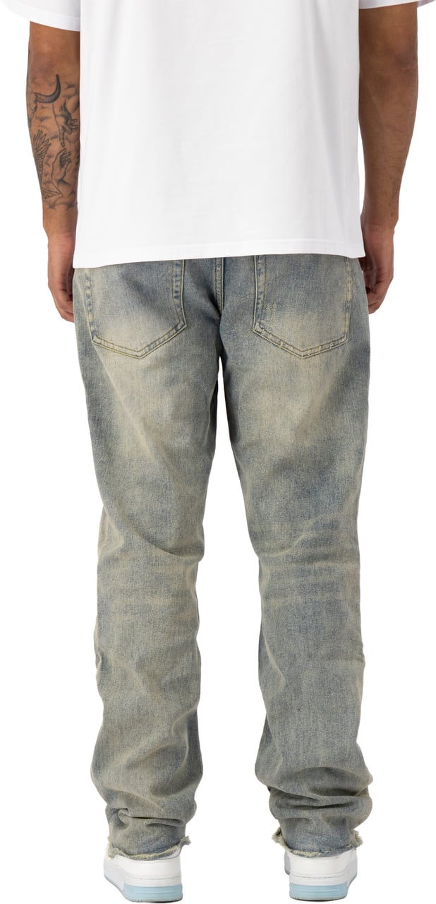 Black Bananas DISTRESSED DENIM Blauw