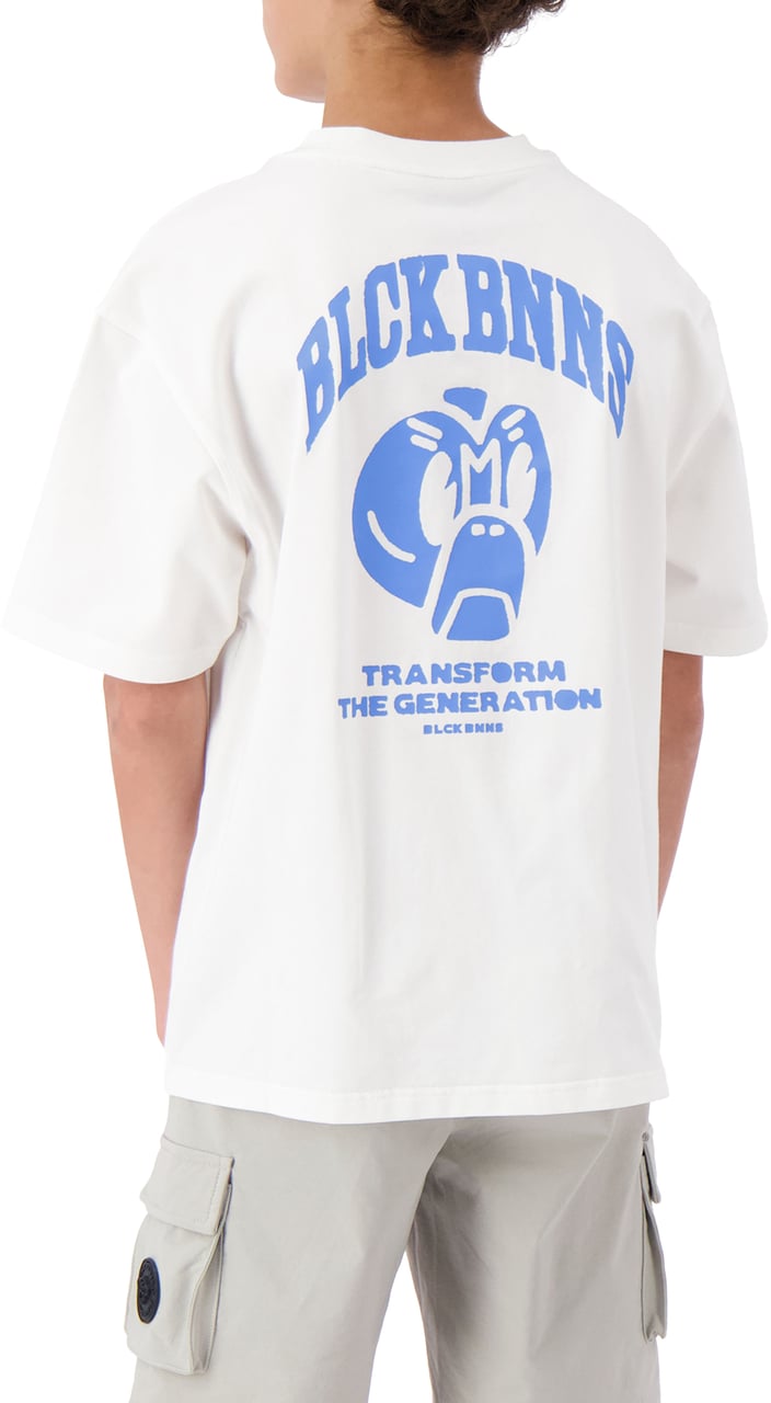 Black Bananas Jr. Transform Tee Wit