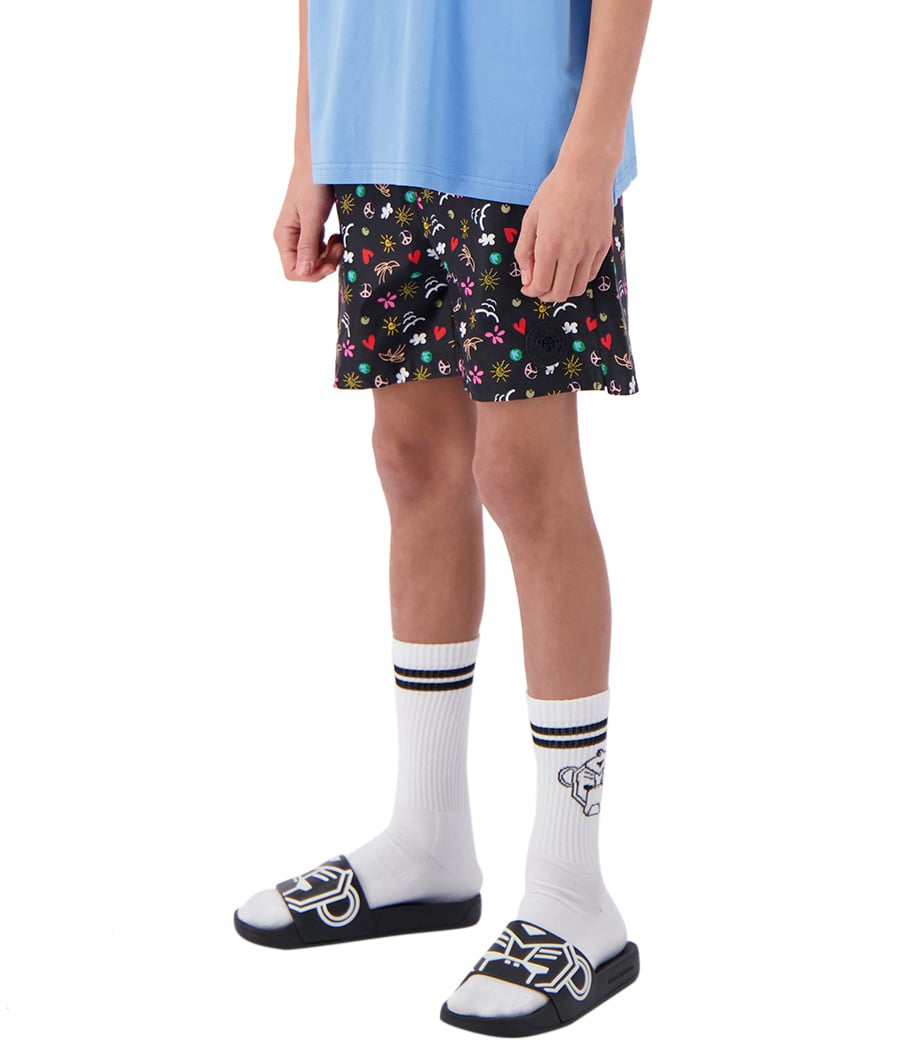 Black Bananas Jr. Crayon Swimshorts Divers