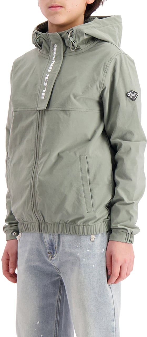 Black Bananas Kids Anorak Jacket Groen