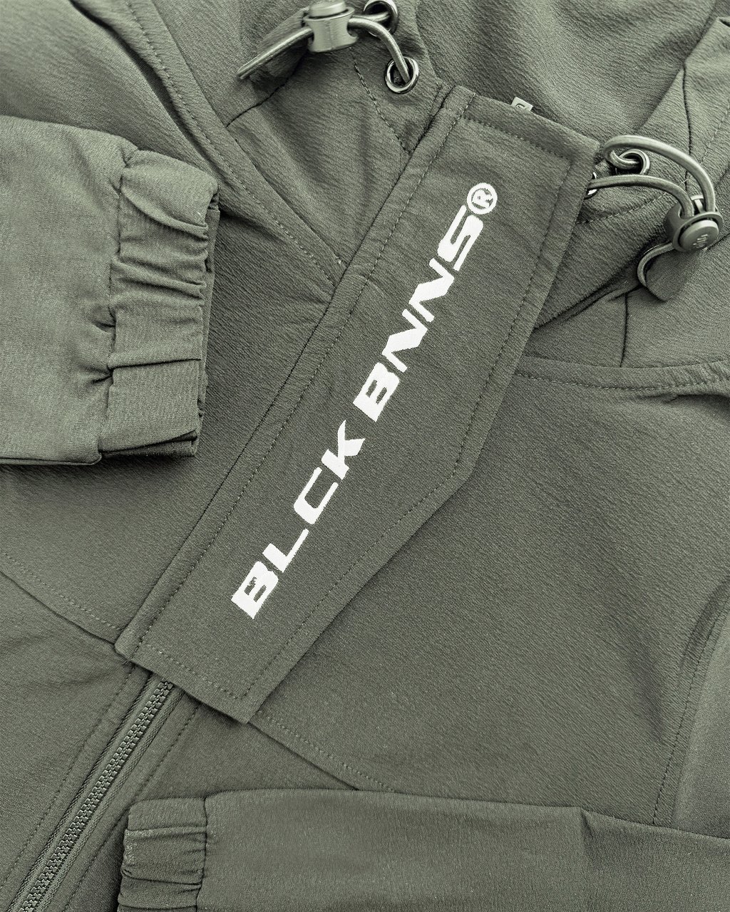 Black Bananas Kids Anorak Jacket Groen