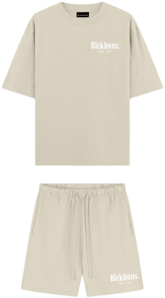 Black Bananas Kids Brush Twinset Beige