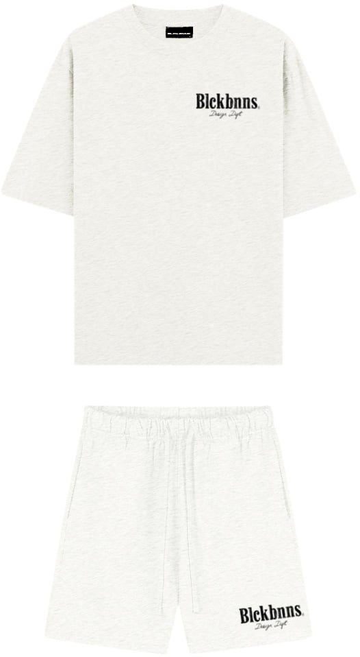 Black Bananas Kids Brush Twinset Grijs