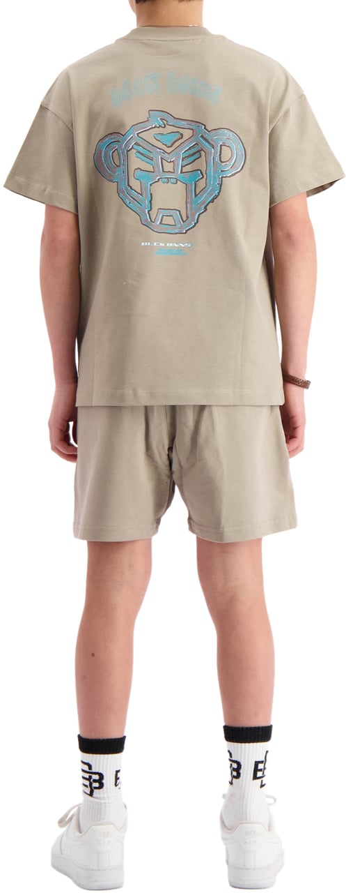 Black Bananas Kids Sketch Twinset Taupe