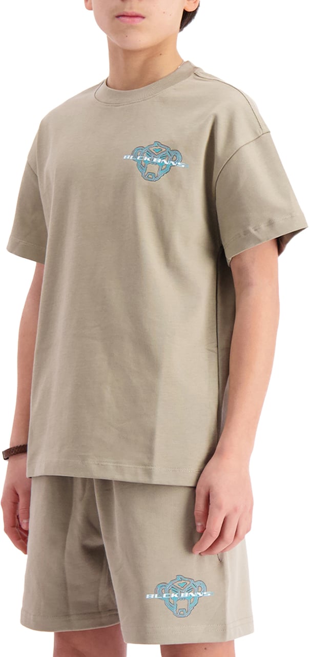 Black Bananas Kids Sketch Twinset Taupe
