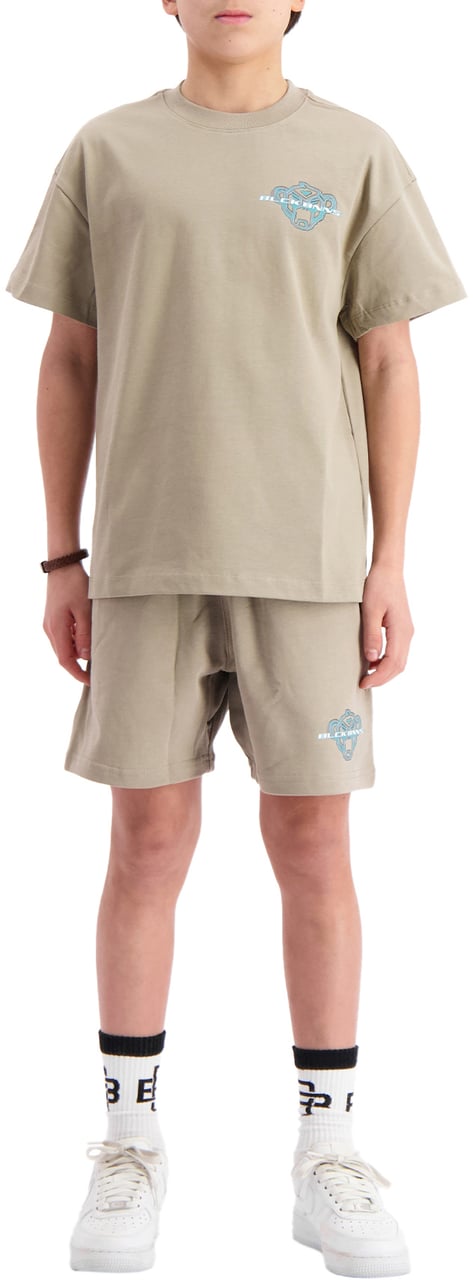 Black Bananas Kids Sketch Twinset Taupe
