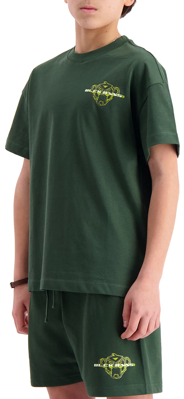 Black Bananas Kids Sketch Twinset Groen