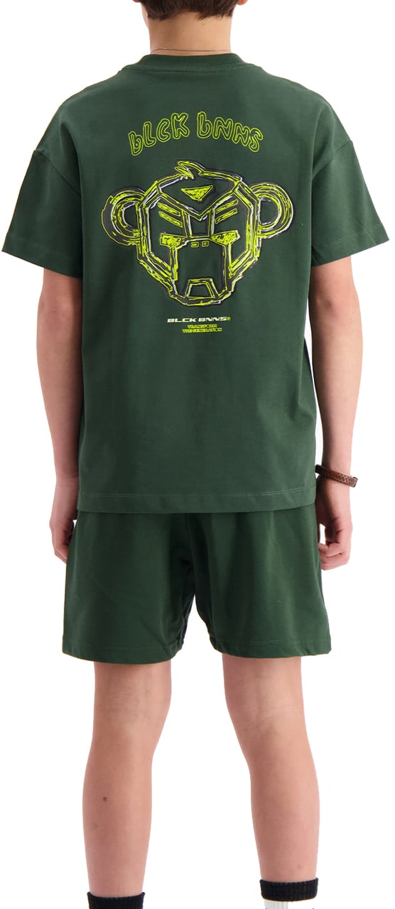 Black Bananas Kids Sketch Twinset Groen