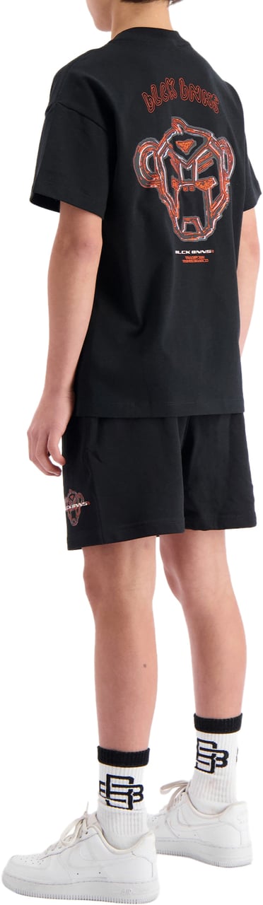 Black Bananas Kids Sketch Twinset Zwart