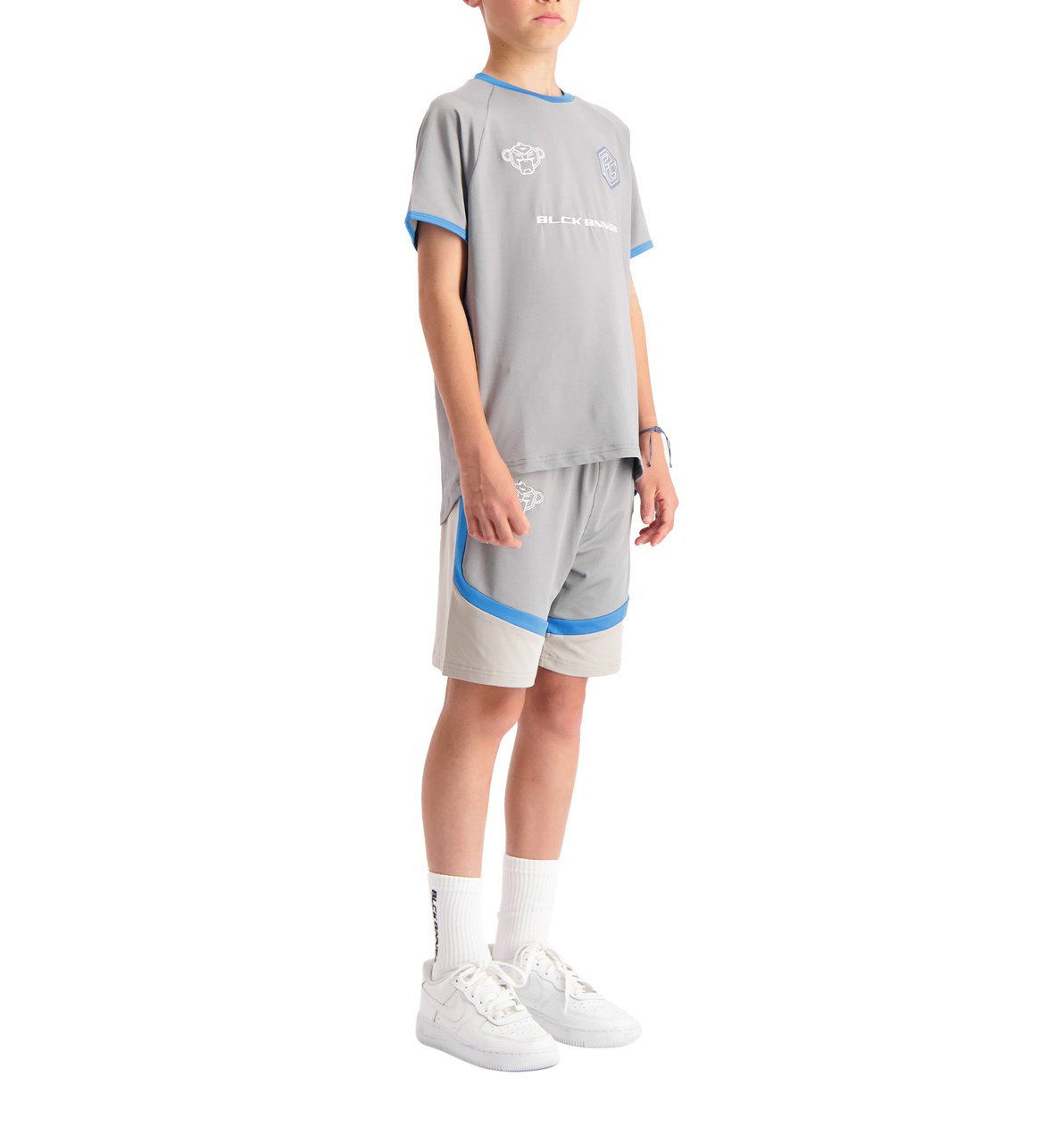 Black Bananas Kids Football Twinset Grijs
