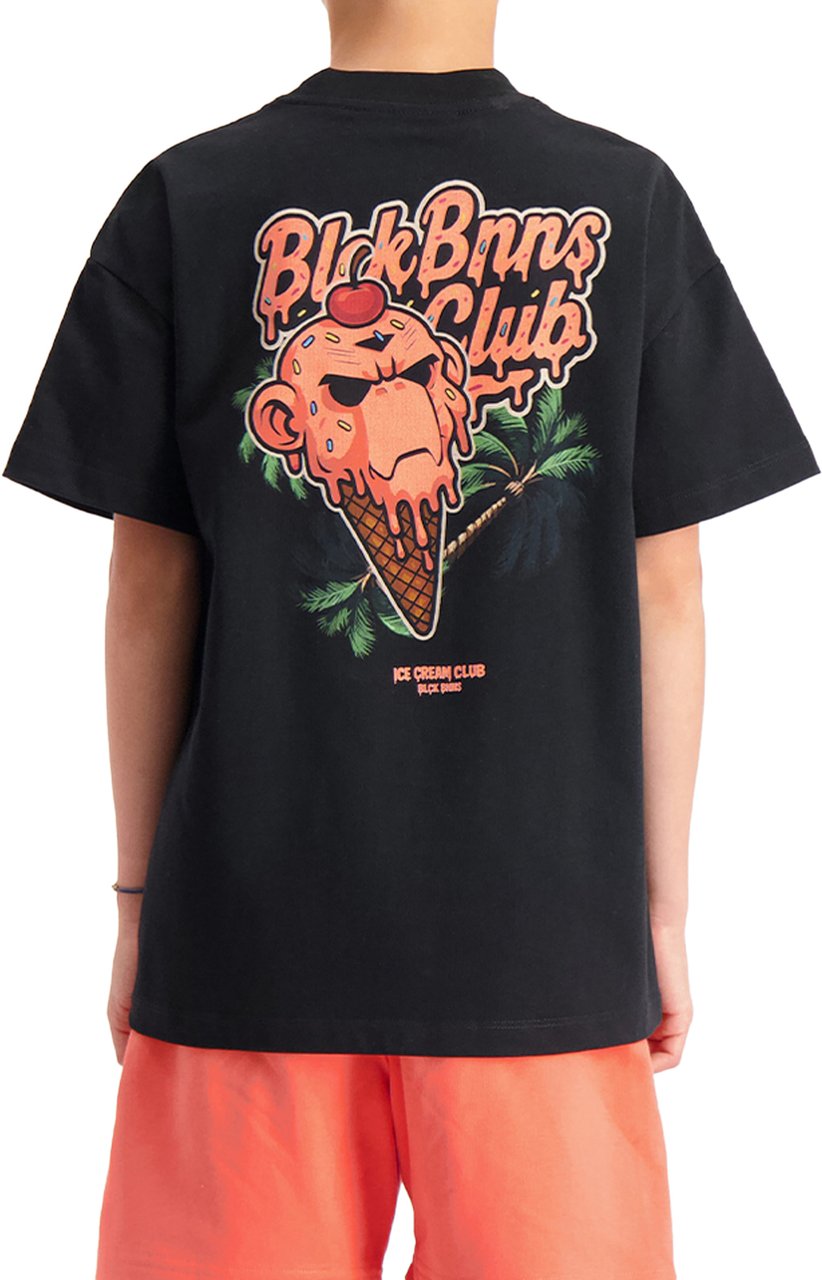 Black Bananas Kids Ice Cream Twinset Roze