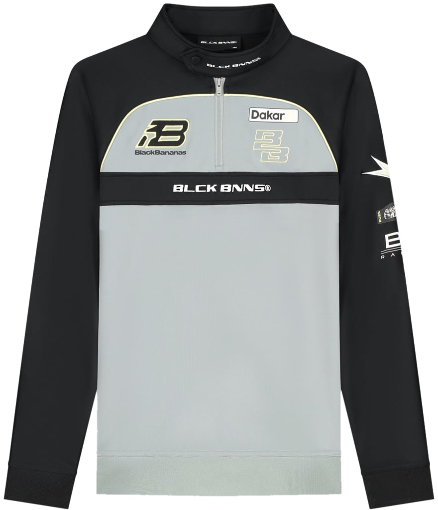 Black Bananas Kids Race Tracktop Grijs