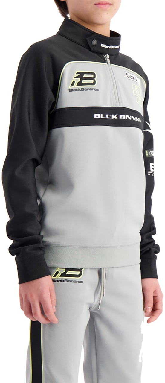 Black Bananas Kids Race Tracktop Grijs