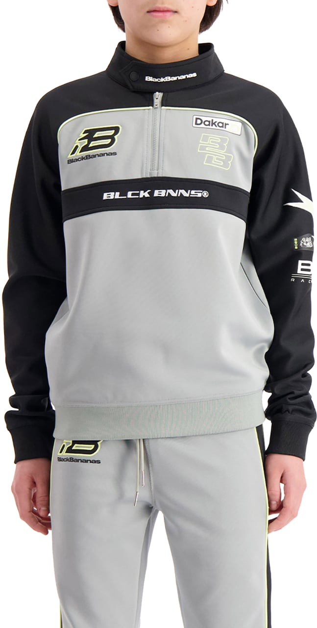 Black Bananas Kids Race Tracktop Grijs