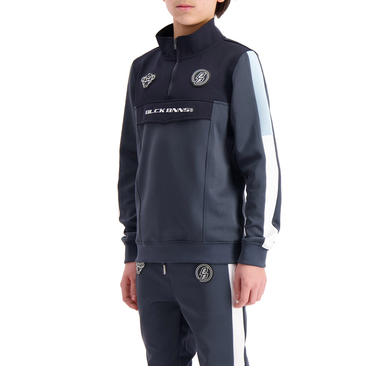 Black Bananas Kids Victory Tracktop Grijs