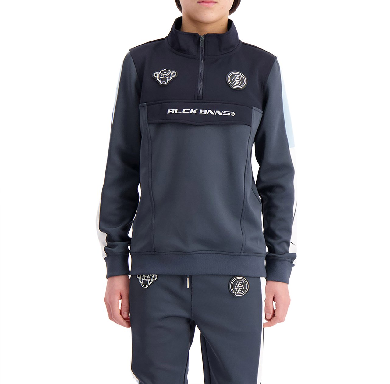 Black Bananas Kids Victory Tracktop Grijs