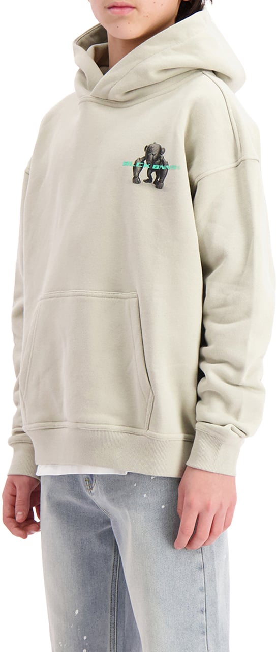 Black Bananas Kids 3d Convoy Hoody Grijs