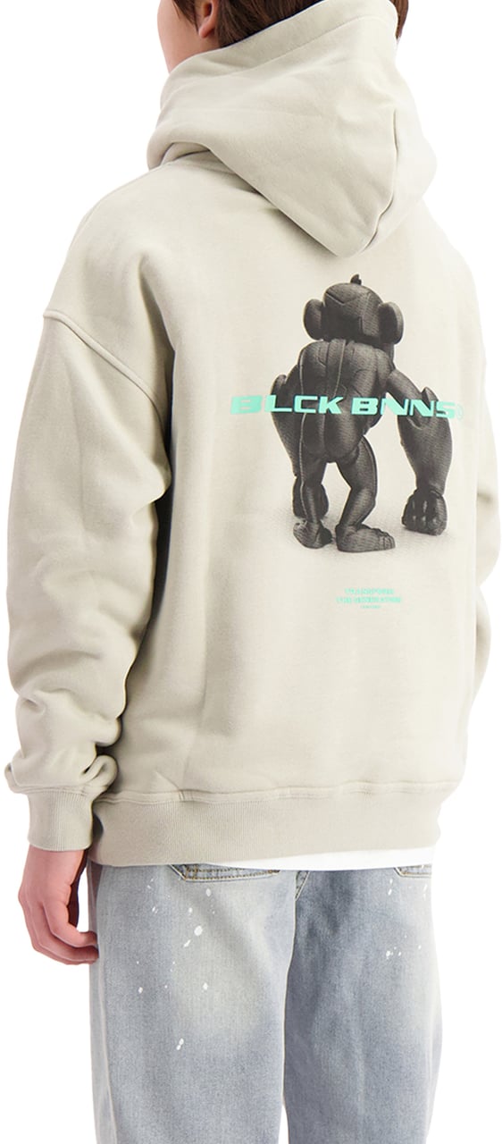 Black Bananas Kids 3d Convoy Hoody Grijs