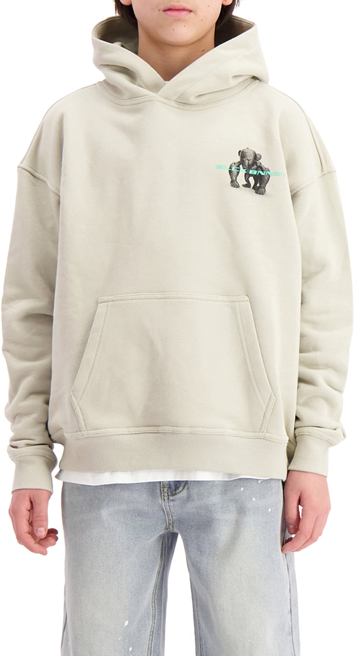 Black Bananas Kids 3d Convoy Hoody Grijs