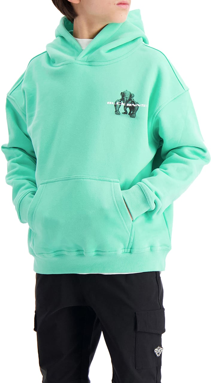 Black Bananas Kids 3d Convoy Hoody Groen