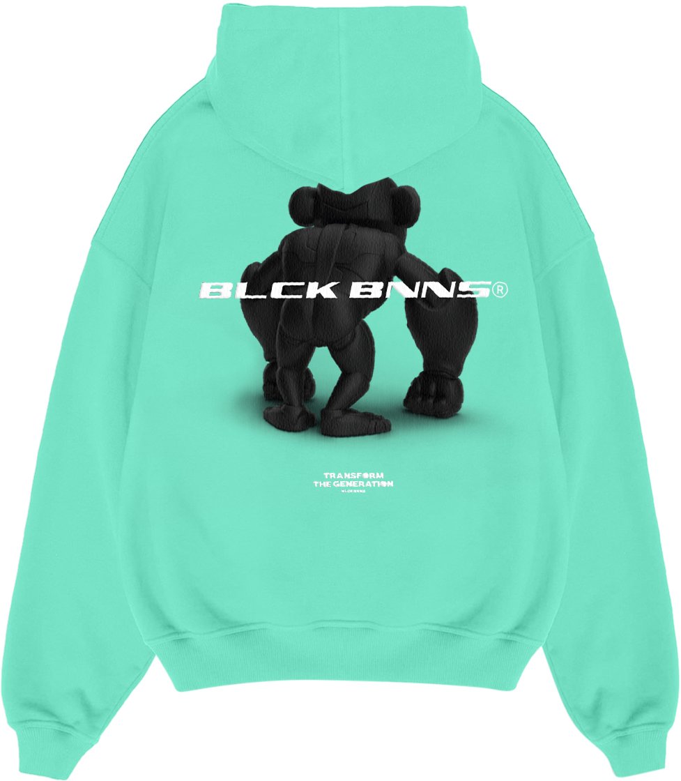Black Bananas Kids 3d Convoy Hoody Groen