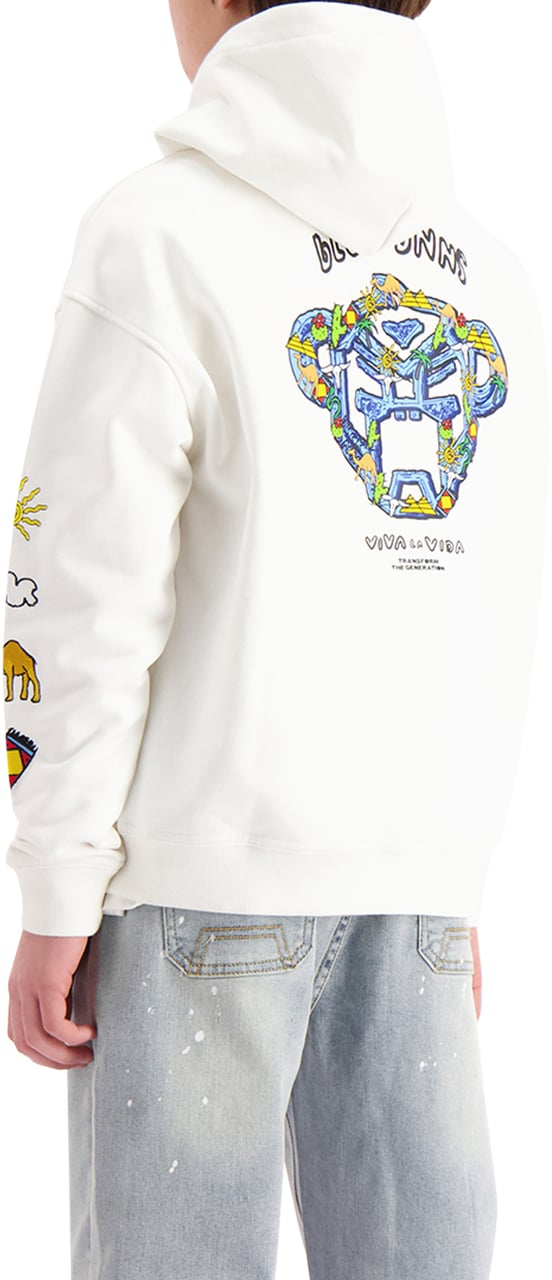 Black Bananas Kids Crayon Hoodie Wit