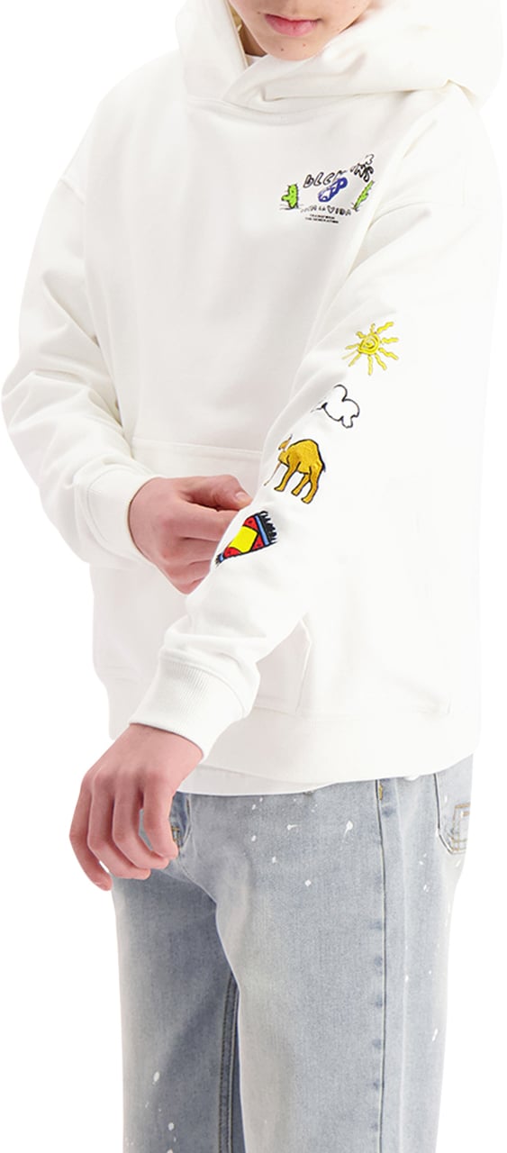 Black Bananas Kids Crayon Hoodie Wit