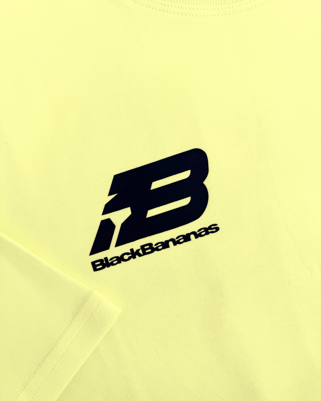 Black Bananas Kids Cross T-shirt Geel