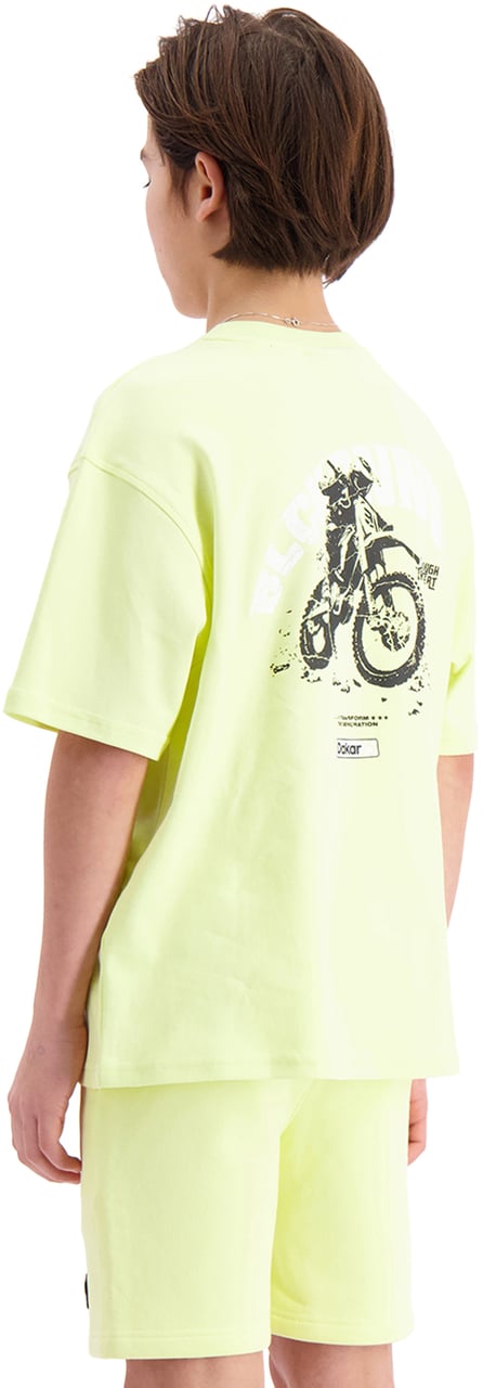 Black Bananas Kids Cross T-shirt Geel